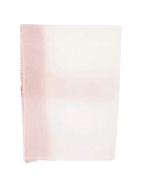 Faliero Sarti frayed scarf White E262040SHERALDINA
