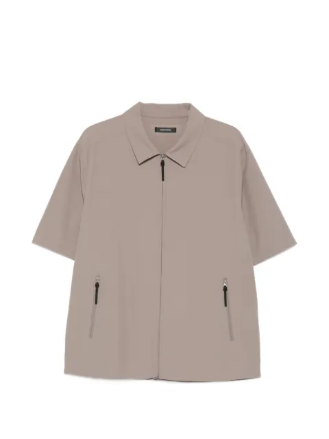 Hiking Patrol zip short-sleeve shirt Neutrals SS26102
