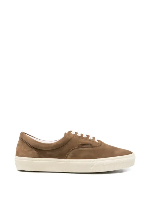 TOM FORD logo sneakers Brown J1434LCL215L