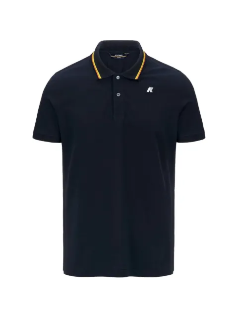 K-Way Jud pique polo shirt Blue K1125DW