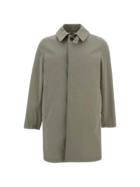 L'impermeabile notched collar coat Green MARTINNEWGABM782