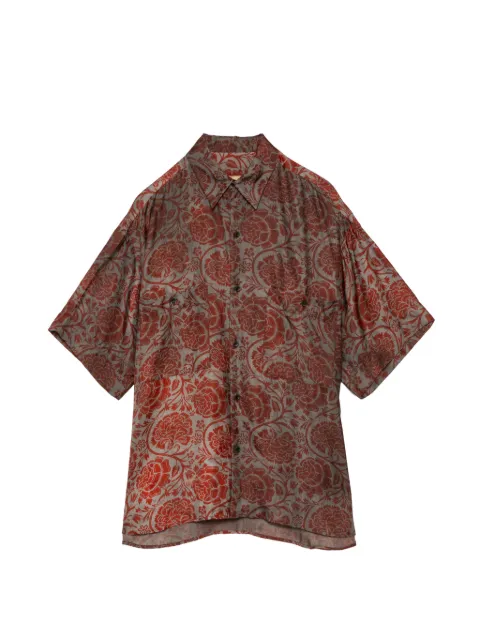 Uma Wang Teorya shirt Red S6MUM1528GRYRD