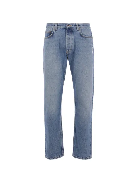 Off-White arrow logo jeans Blue OMYA175S26DEN002