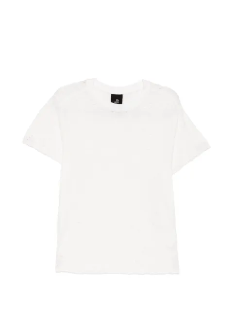 Thom Krom distressed-effect T-shirt White WTS620OFF