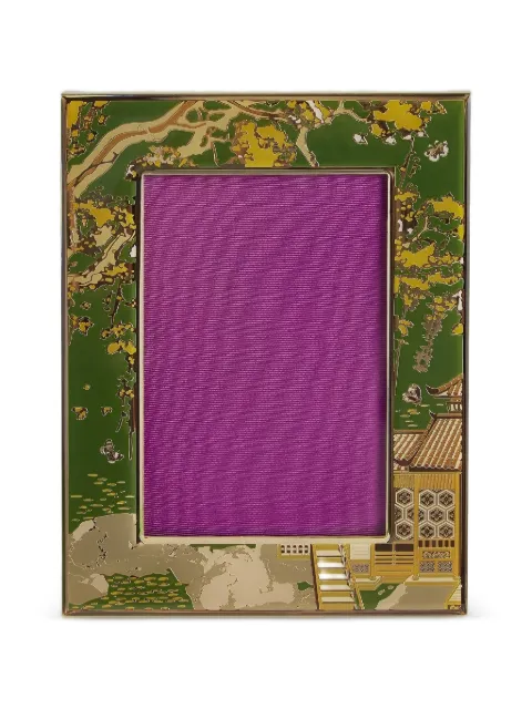 Shanghai Tang Tang Chinoiserie photo frame Green Y6AHC446BG00