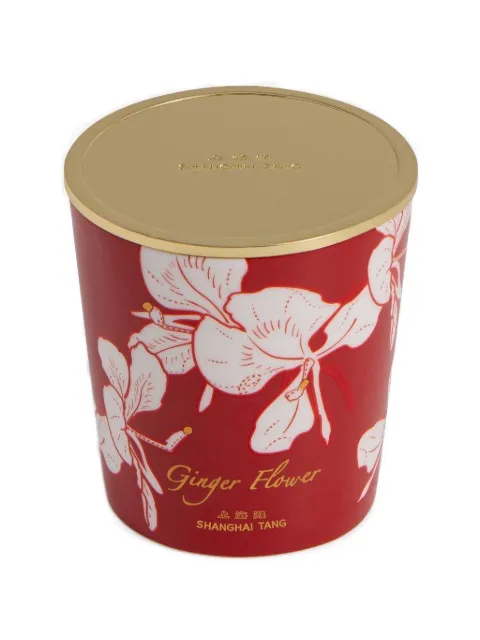 Shanghai Tang Tang Ginger flower candle Red X6AHA422RB00