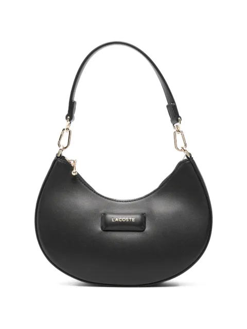 Lacoste small Moon zip-up shoulder bag Black NF5154AU