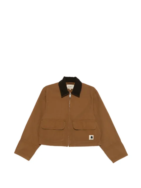 Carhartt WIP pocket cropped jacket Brown I036512