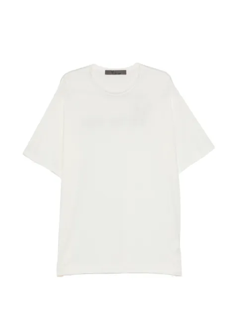 Y's BIG LOGO PRINT SHORT SLEEVE T-SHIRT White MKT44077