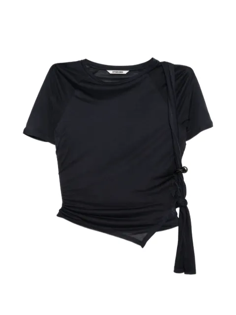 Hyein Seo tied asymmetric T-shirt Blue SS26TS4DN