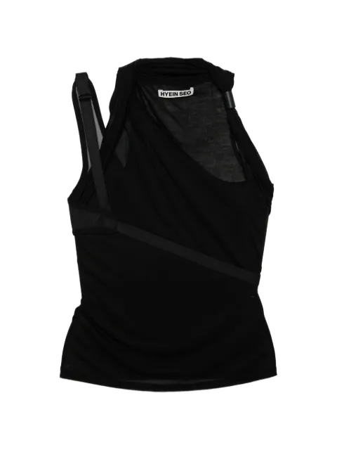 Hyein Seo knotted tank top Black SS26TS5K