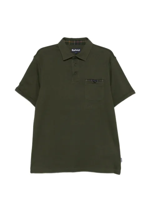 Barbour Corpatch polo shirt Green MML1496