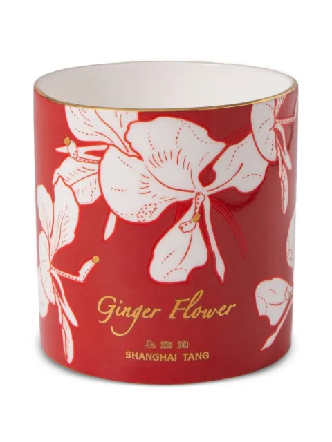 Shanghai Tang Tang Ginger flower mug Red X6HAB426RB00