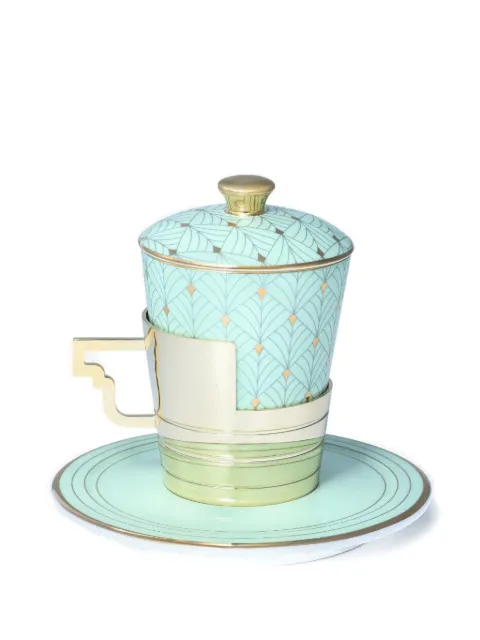 Shanghai Tang Tang Espresso cup (set of three) Green X6AHB428JA00