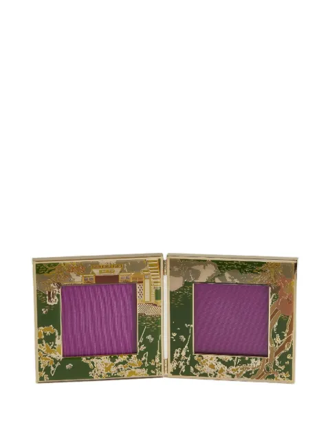 Shanghai Tang Tang Chinoiserie double photo frame Green Y6AHC445BG00