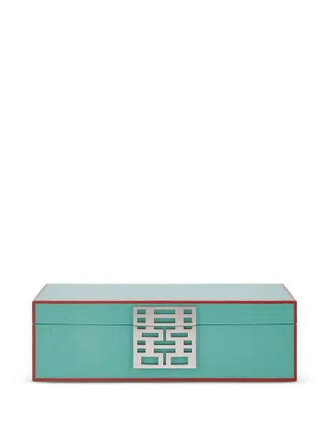 Shanghai Tang Tang double jewellery box Blue Y6AHD415GS00