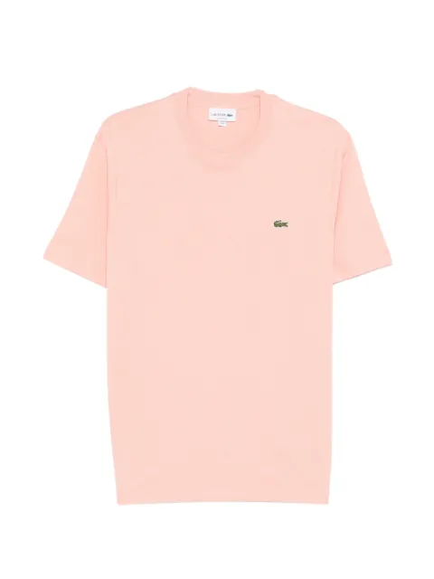 Lacoste crewneck logo T-shirt Pink TH7318UI2