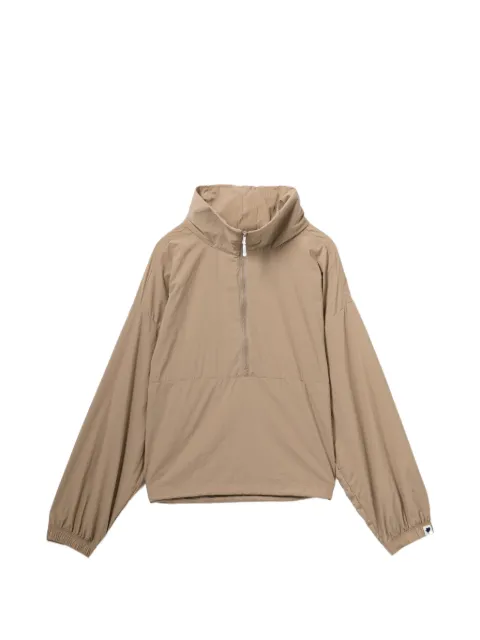 APEE™ by *A BATHING APE® logo-patch jacket Neutrals 0PXLJAS203A6QBGE00F
