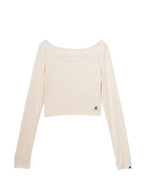 APEE™ by *A BATHING APE® logo-patch T-shirt Neutrals AS200A6