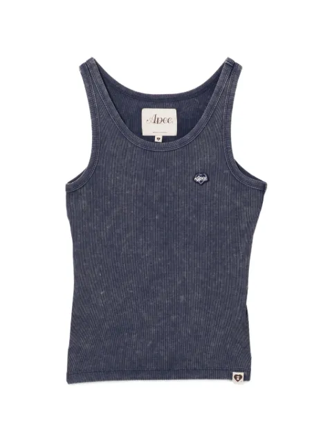 APEE™ by *A BATHING APE® logo-patched round neck tank top Blue 0PXTKAS245A6QNYX00S