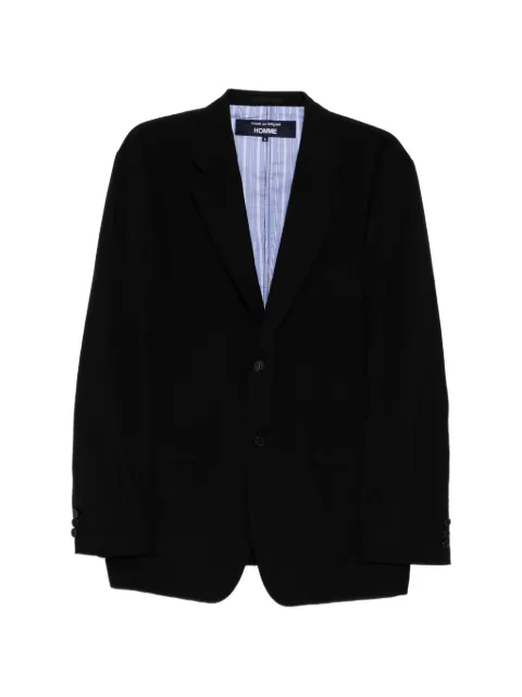 Comme des Garçons Homme wool blazer Black HQJ101