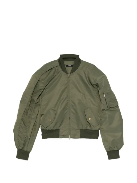 BONBOM two-tuck bomber jacket Green JACKET5