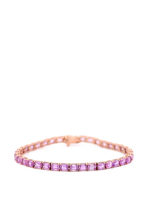 YI Collection pink sapphire tennis bracelet Pink BPSST
