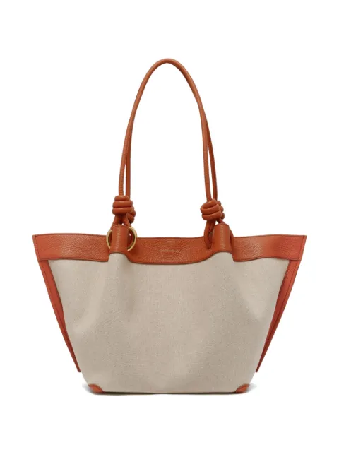 Coccinelle Finn knot-detail tote bag Neutrals E1U06110201