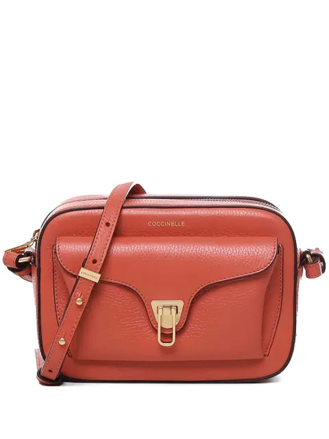 Coccinelle Beat Soft leather crossbody bag Orange E1MF6150201