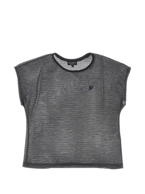 Emporio Armani striped T-shirt Black EW003810AF13320