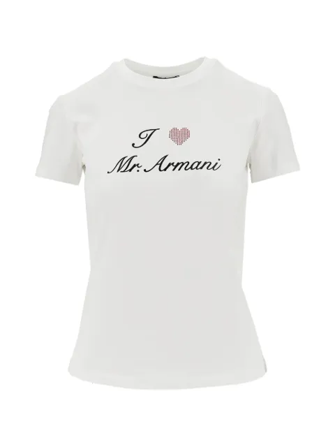 Emporio Armani print T-shirt White EW004384AF12571U0002