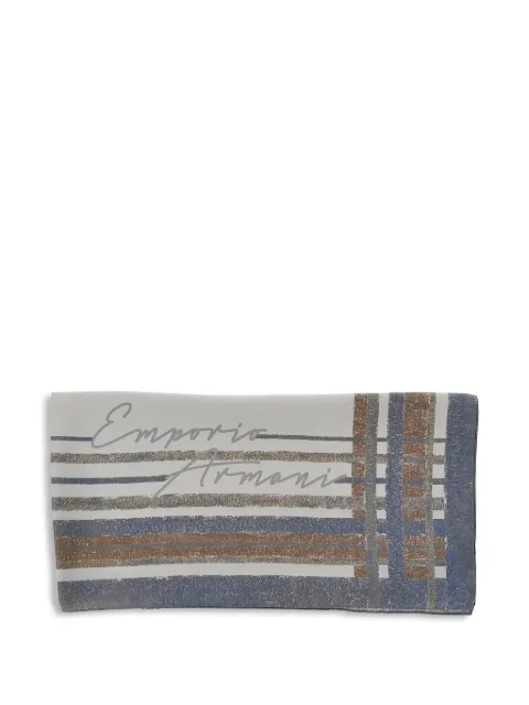Emporio Armani striped scarf Neutrals EW004038AF23569U8012