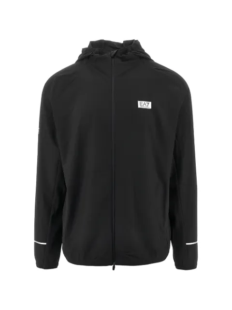 Ea7 Emporio Armani zip-up hoodie Black 7M001381AF13392UC001