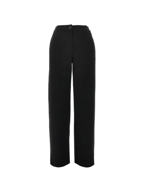 Emporio Armani button-detail trousers Black EW003511AF21146UC001