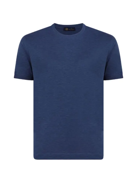 Paul & Shark silk crewneck T-shirt Blue 25411008633