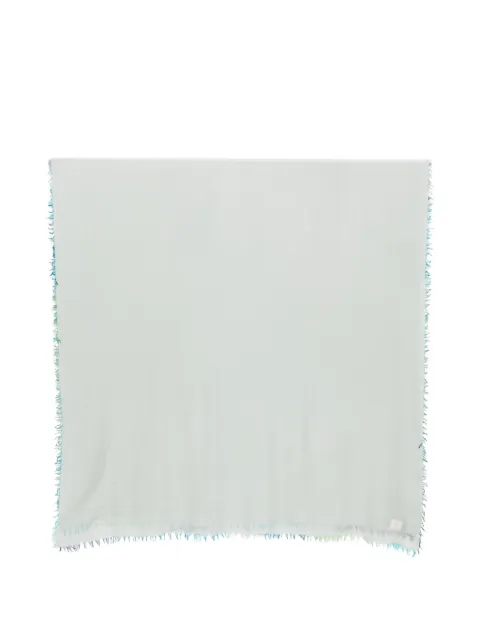 Faliero Sarti Rocky fringed scarf Blue E262086ROCKY