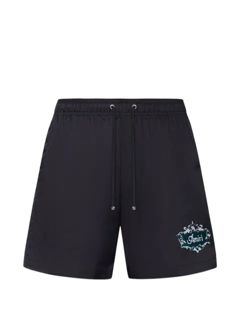 AMIRI Chateau crest swim trunks Black AMBOSW1008