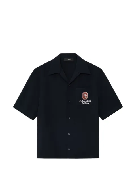 AMIRI MA Chateau camp shirt Blue AMTOSH1125