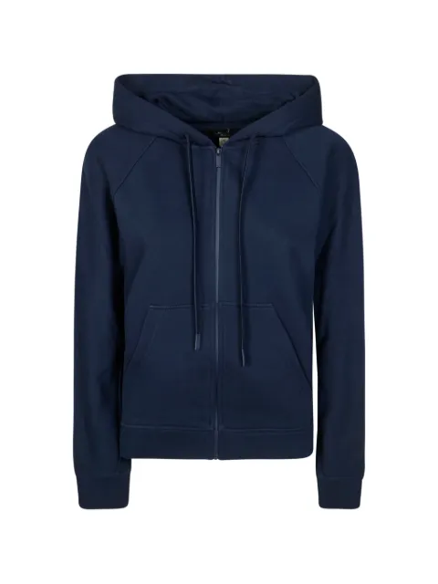 Weekend Max Mara Nuvole zip-up cotton hoodie Blue 2615921021600