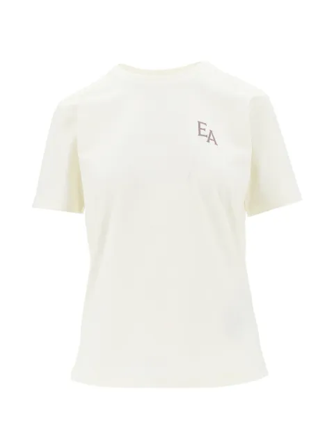 Emporio Armani logo-detail T-shirt Neutrals EW001809AF14836U1105