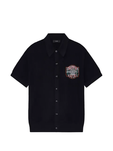 AMIRI Chateau Amiri crochet Black AMTOKN1069
