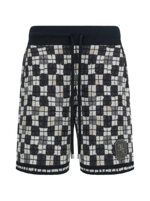 AMIRI Chateau crest shorts Black AMBMSO1045