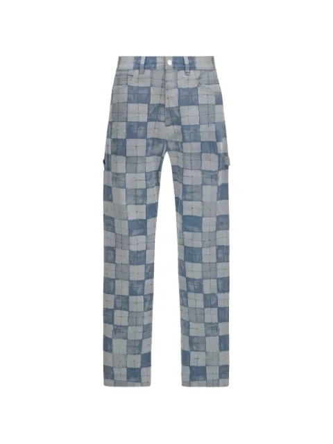 AMIRI Chateu Crest carpenter jeans Blue AMBMJE1112