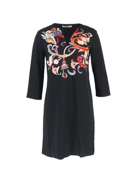 Etro Vintage paisley-motif minidress Black RFCPUGBCL693811W