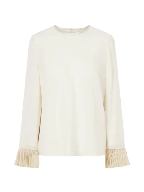Valentino Garavani silk blouse Neutrals BAEBW021B