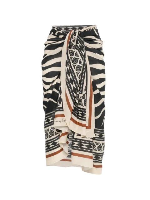 Johanna Ortiz Golden Horizon pareo Neutrals AC03220