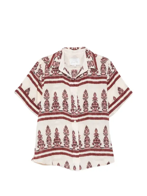 Johanna Ortiz La Creciente printed shirt Neutrals PT03949