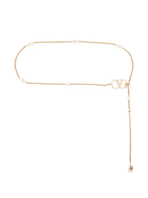 Valentino Garavani VLogo Signature chain belt Gold 9W2T0SY0VJT
