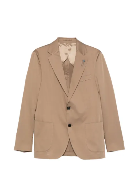 Lardini button-up blazer Brown CN528AECN64402