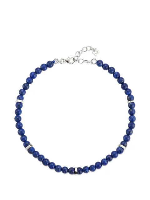 Mateo Hex Nut lapis bead bracelet Blue HEXNUTLAPISBEADBRACELET